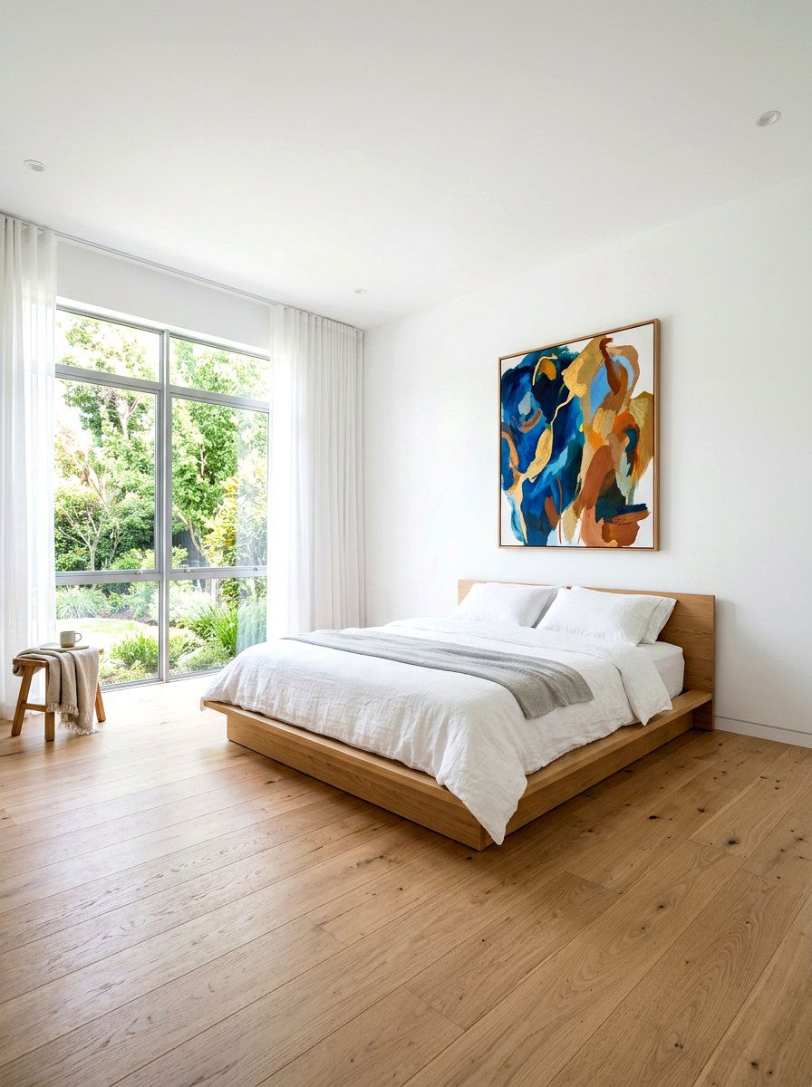 Minimalist Master Bedroom Arrangement - 30 small master bedroom layout ideas