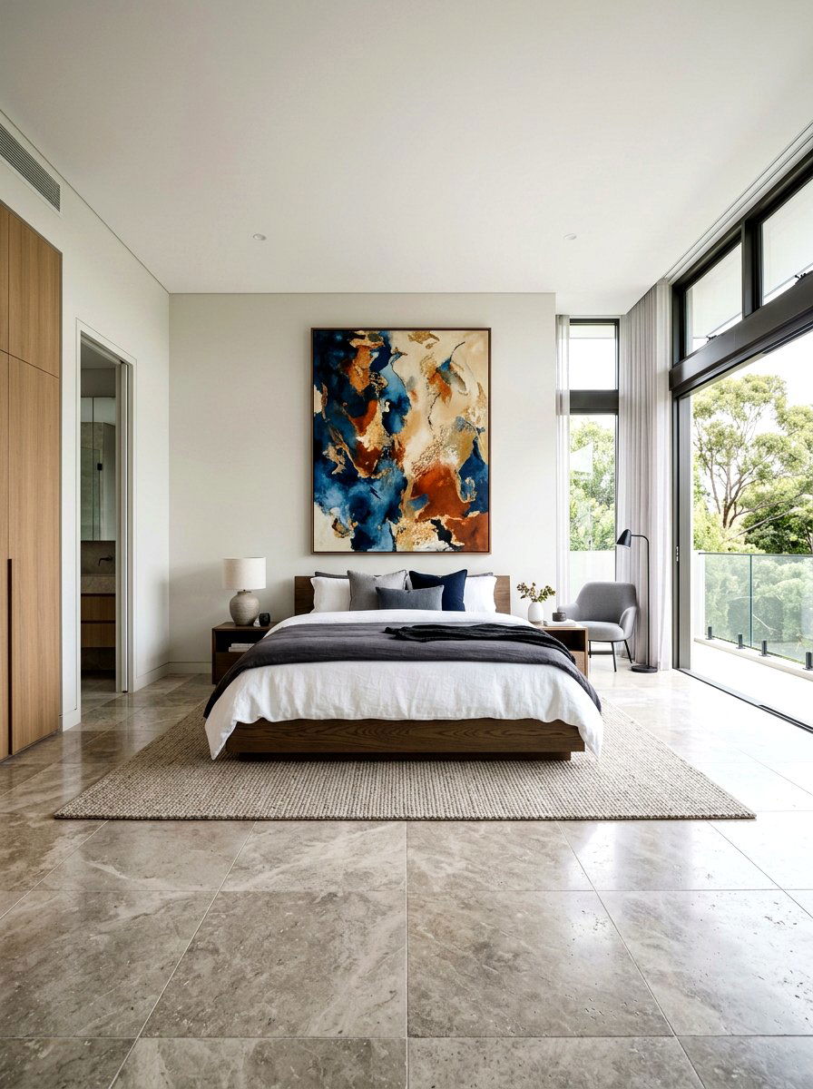 Minimalist Master Suite - 30 spa bedroom retreat ideas