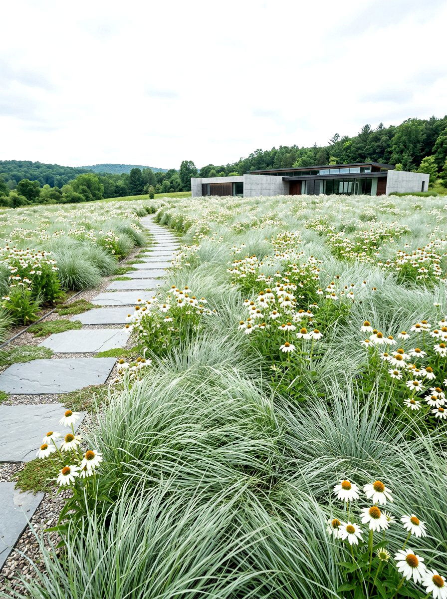 Minimalist Meadow - 30 meadow garden ideas