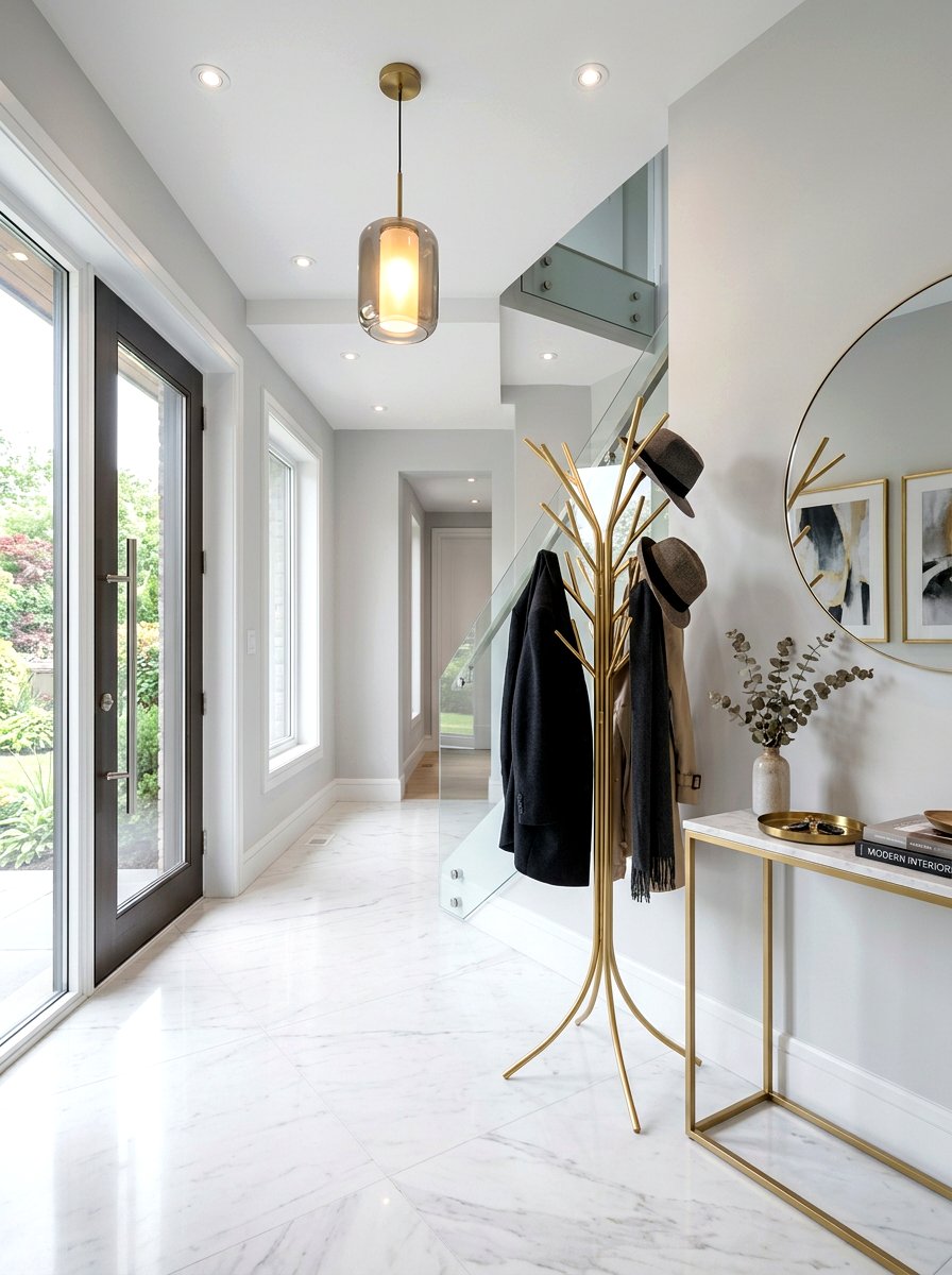 Minimalist Metal Tree - 30 coat rack ideas