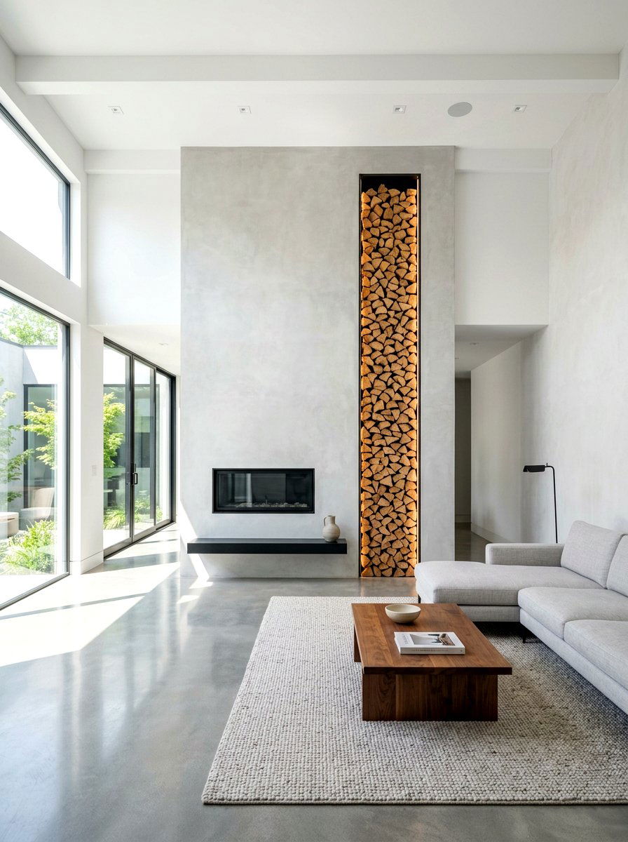 30 Firewood Storage Wall Ideas to Keep Your Winter Supply Tidy