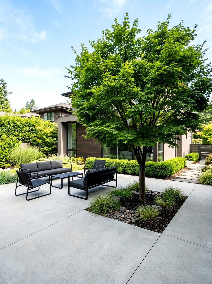 Minimalist Modern Outdoor Space - 30 wine country patio ideas