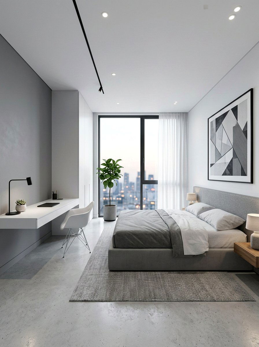 Minimalist Modern Room - 30 tween aesthetic bedroom ideas
