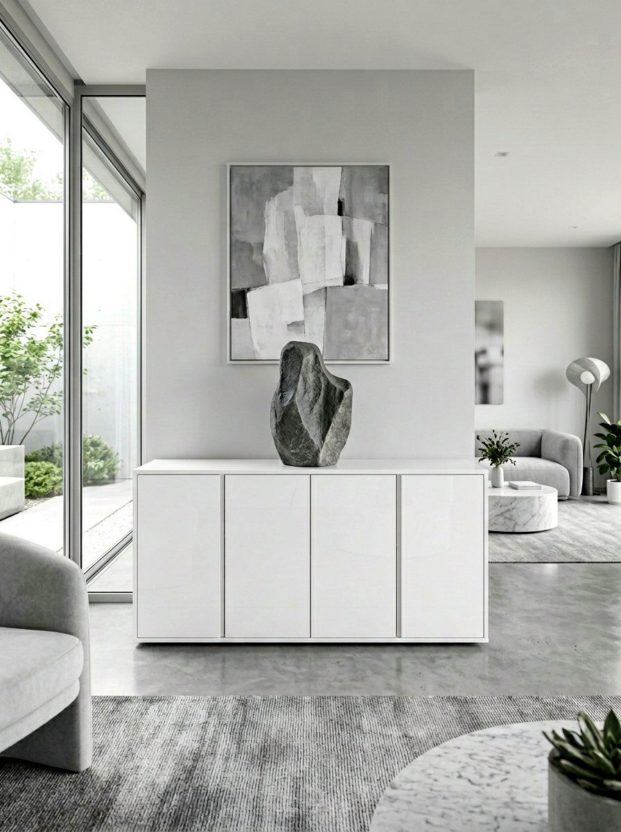 Minimalist Modern Sideboard - 30 sideboard decor ideas