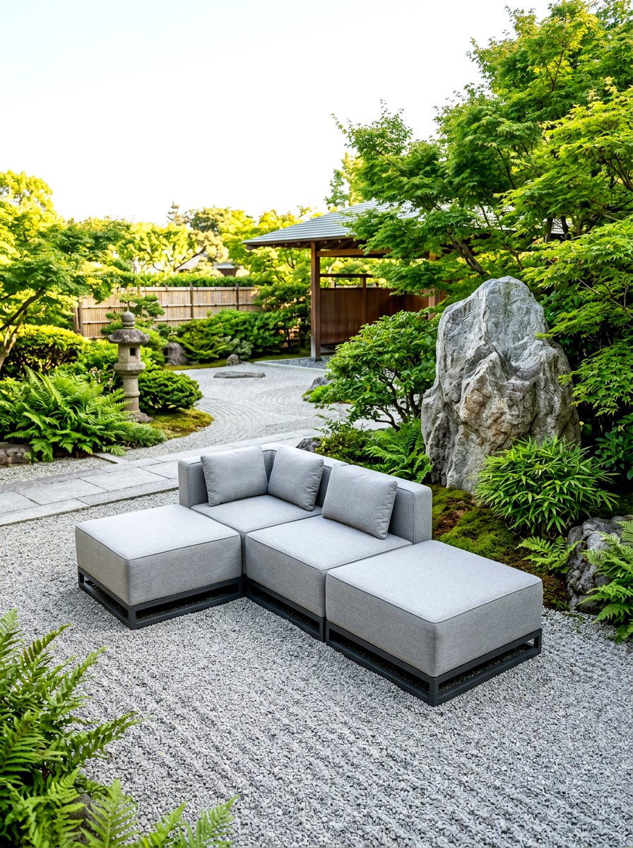 Minimalist Modular Garden Sofa - 30 modular outdoor seating ideas