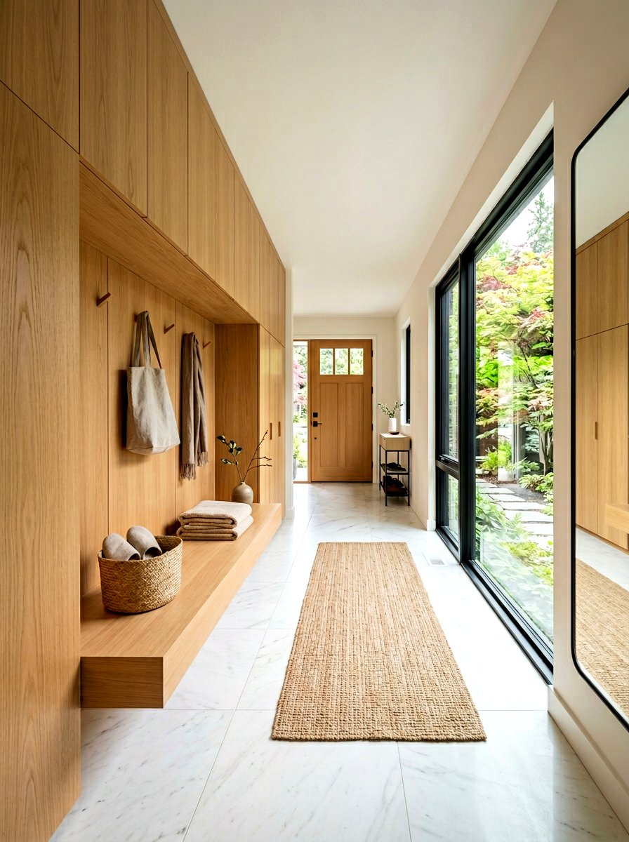 Minimalist Mudroom Design - 30 mudroom storage ideas