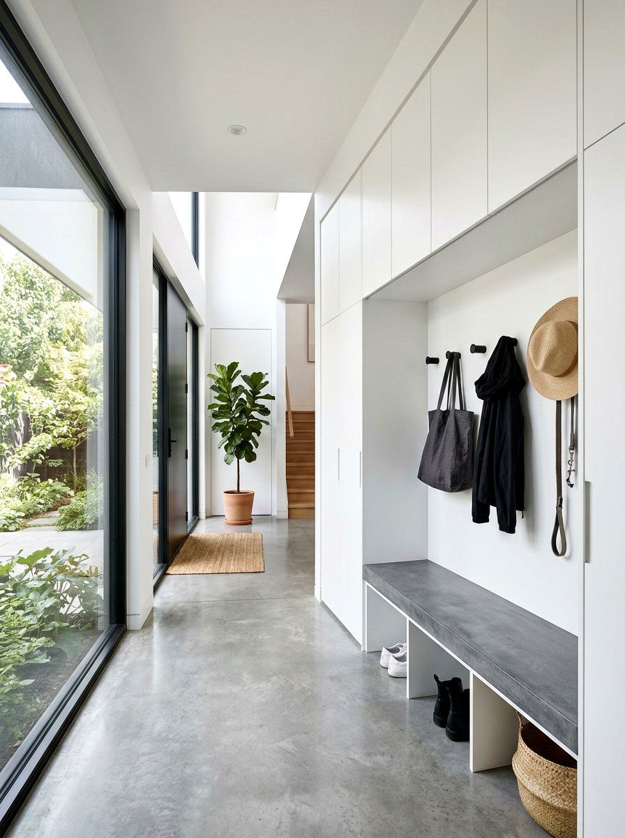 Minimalist Mudroom Locker - 30 mudroom locker ideas