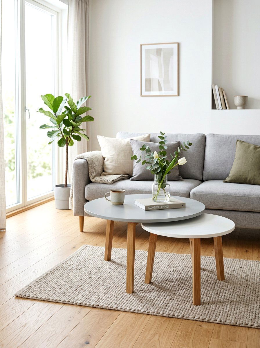 Minimalist Nesting Coffee Table Set - 30 nesting coffee table ideas