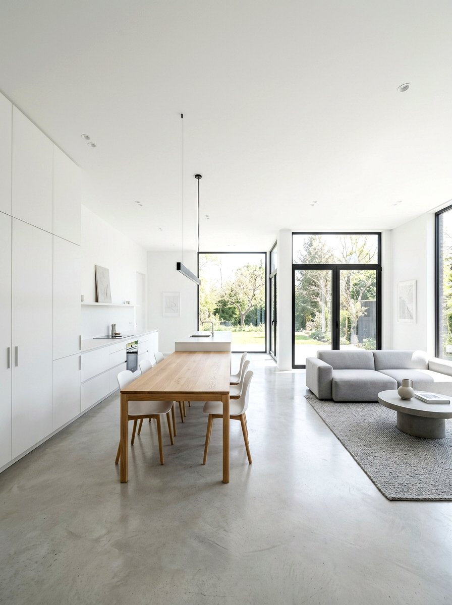 Minimalist Open Concept Space - 30 open concept living room ideas