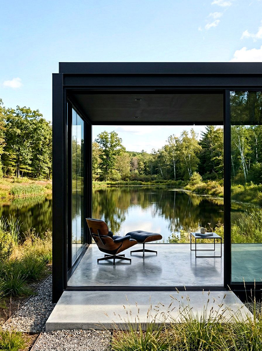 Minimalist Outdoor Room - 30 garden room ideas