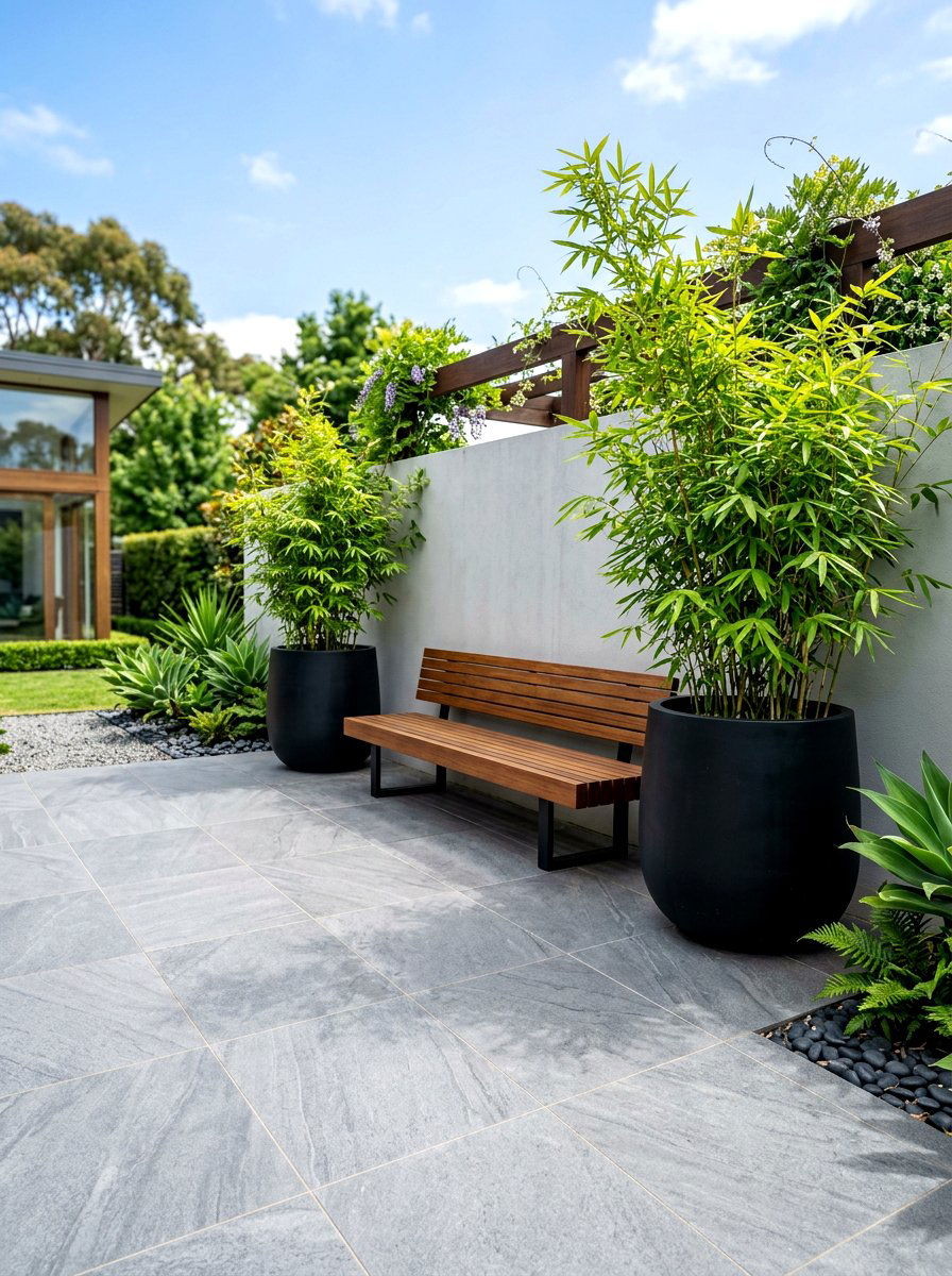Minimalist Patio Garden - 30 zen garden ideas