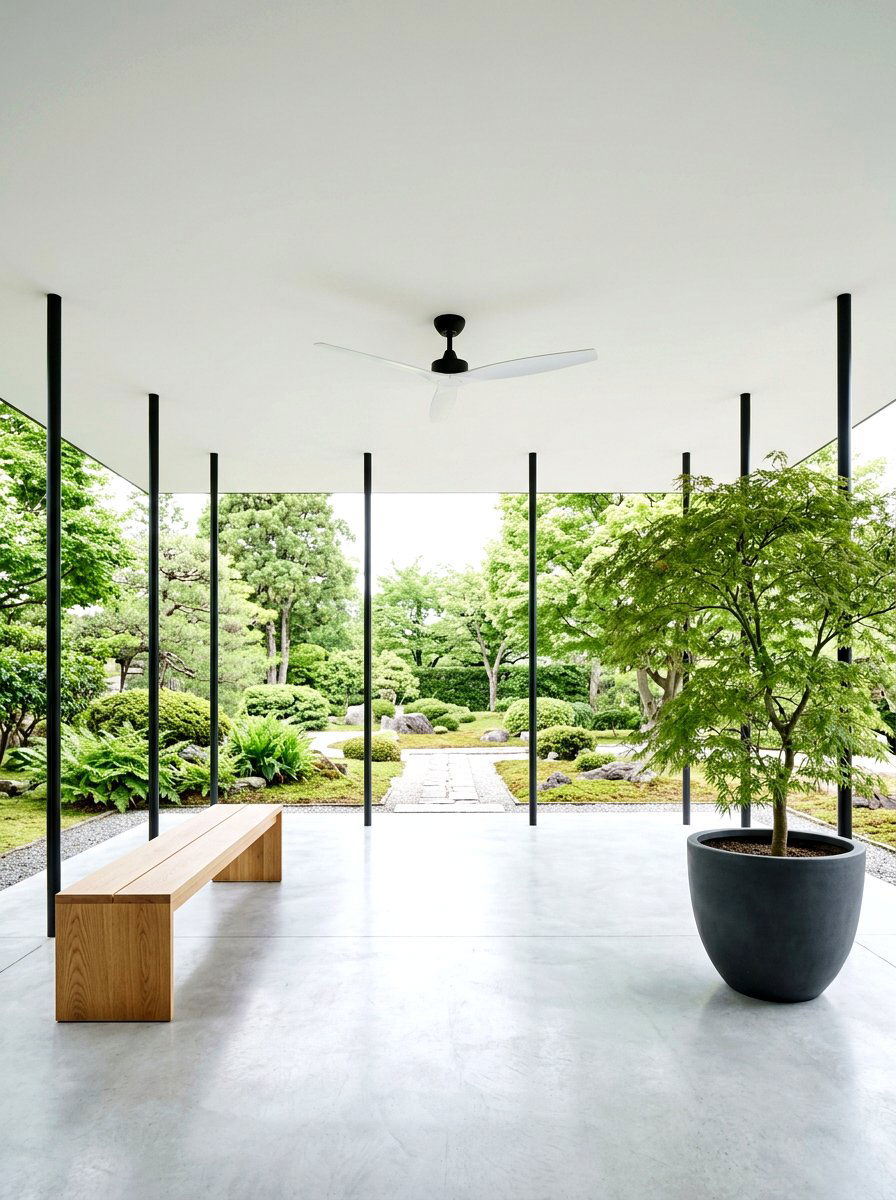 Minimalist Pavilion Fan - 30 pavilion ceiling fan ideas