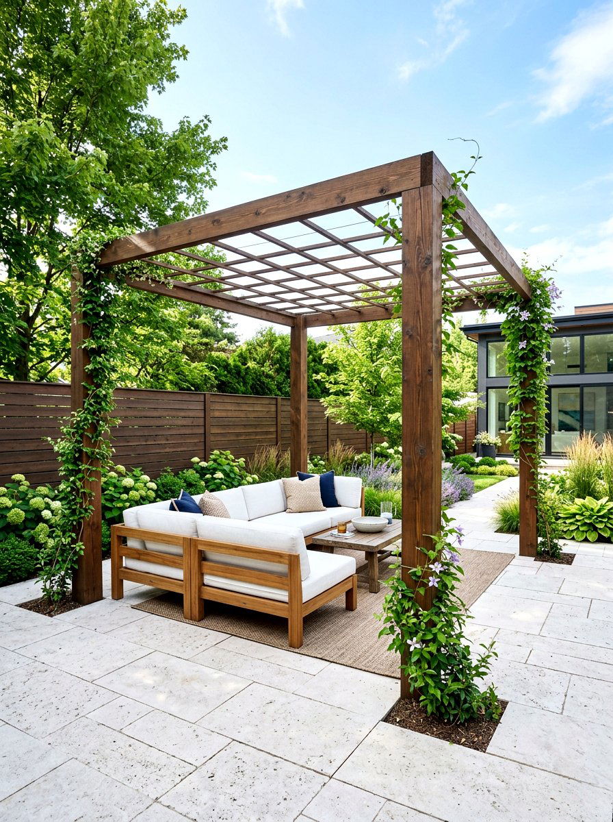 Minimalist Pergola Gazebo - 30 small gazebo ideas