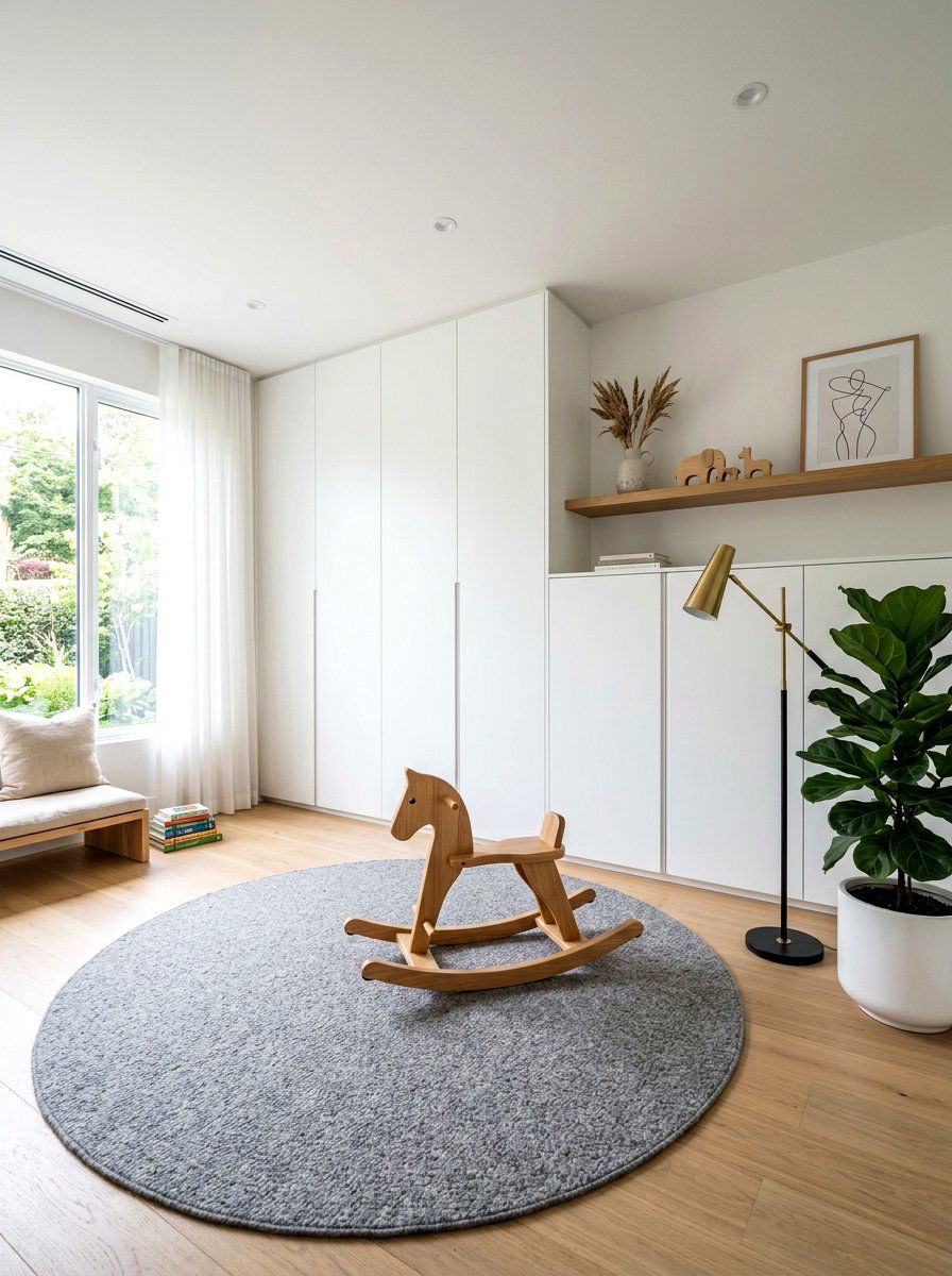 Minimalist Play Space - 30 small playroom ideas
