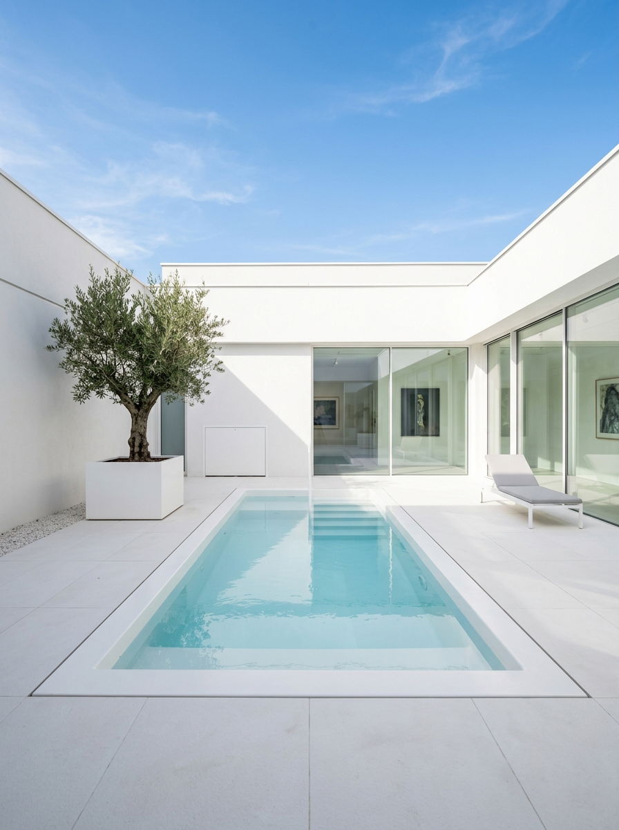 Minimalist Plunge Pool - 30 plunge pool ideas