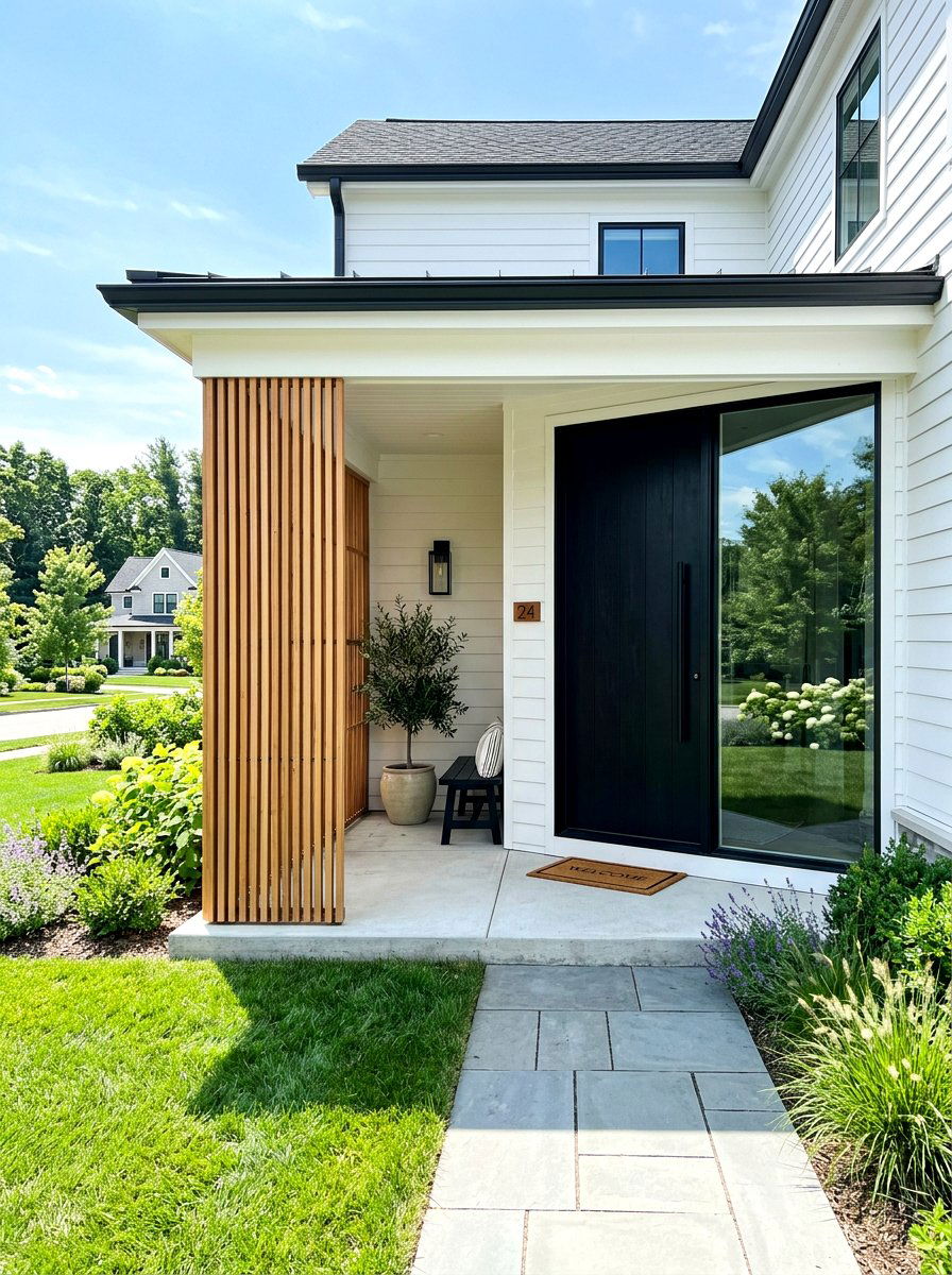 30 Slatted Privacy Wall Ideas to Add Style and Privacy Now