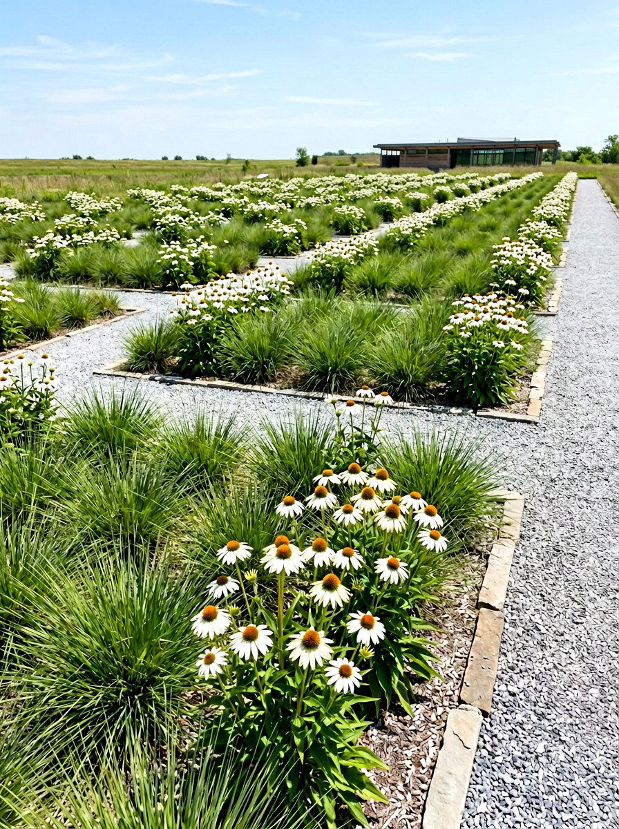 Minimalist Prairie Planting - 30 prairie style garden ideas
