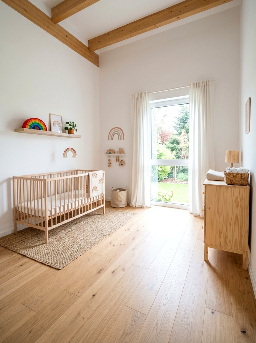 Minimalist Rainbow Nursery - 30 rainbow nursery ideas