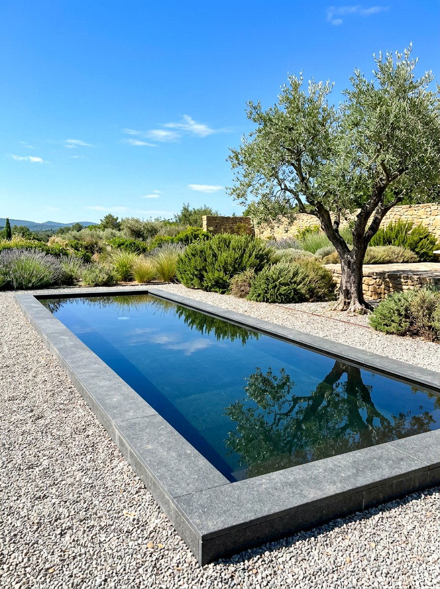 Minimalist Reflecting Pool - 30 quiet luxury backyard ideas
