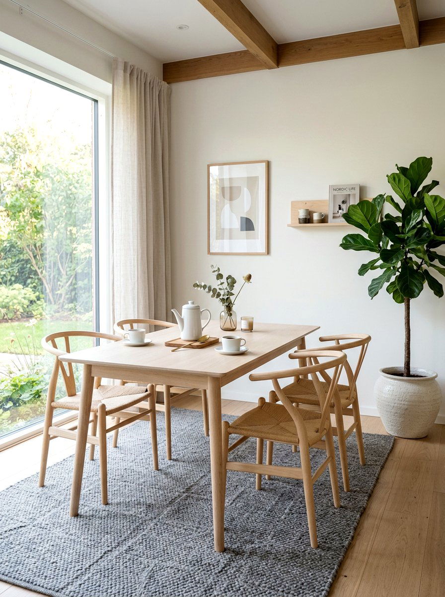 Minimalist Scandinavian Coffee - 30 at home cafe dining ideas