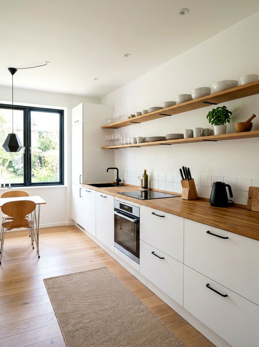 Minimalist Scandinavian Kitchen - 30 Scandinavian home ideas
