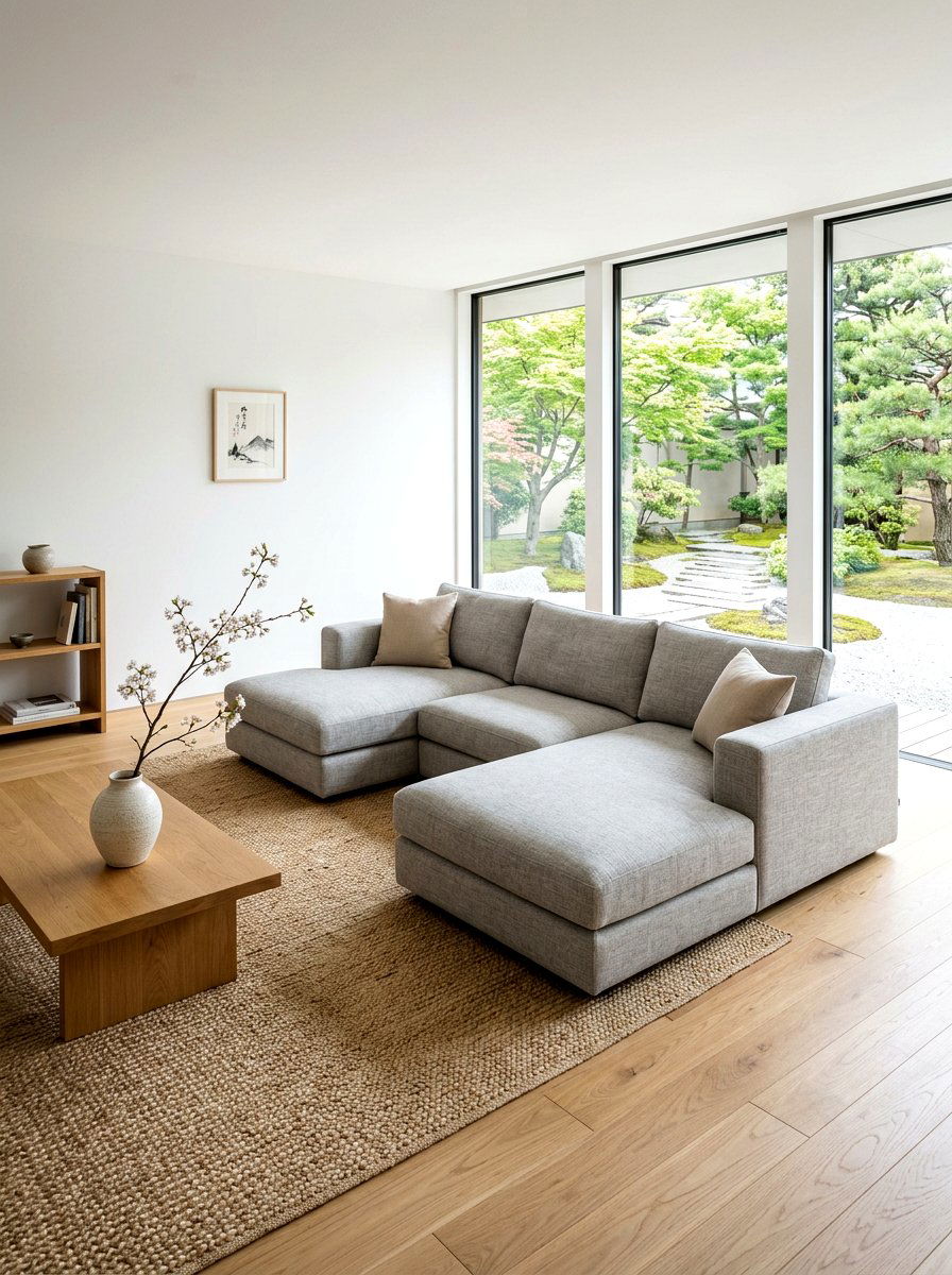 Minimalist Sectional - 30 family room sectional ideas