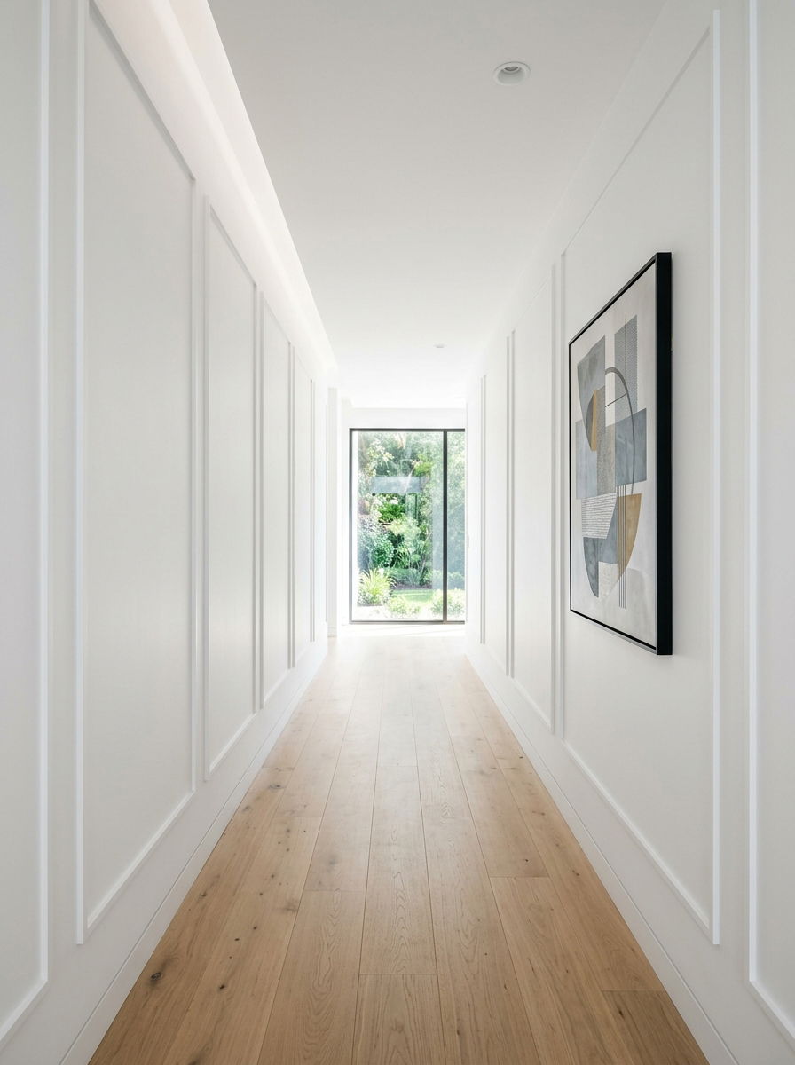 Minimalist Shadow Box Trim - 30 removable wall molding ideas