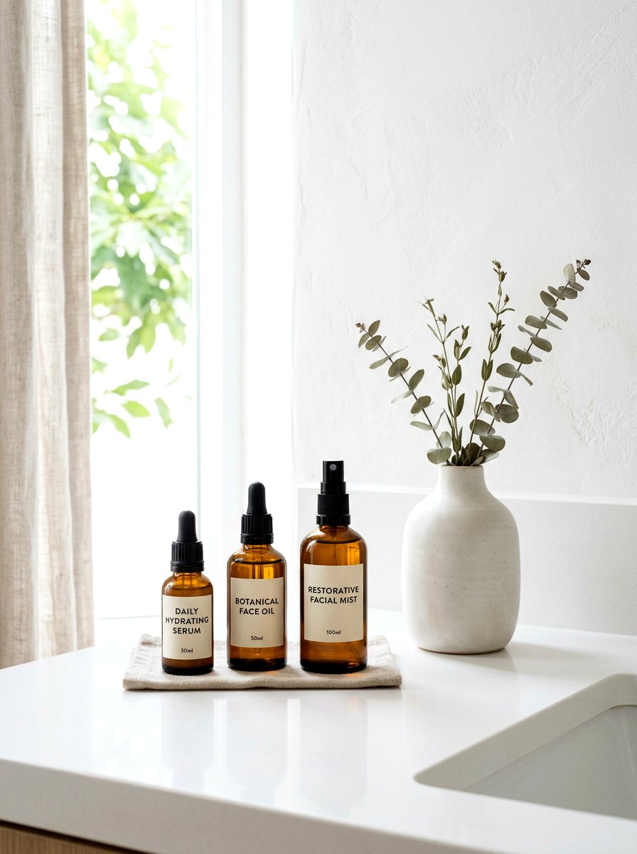 Minimalist Skincare Corner - 30 skincare station ideas