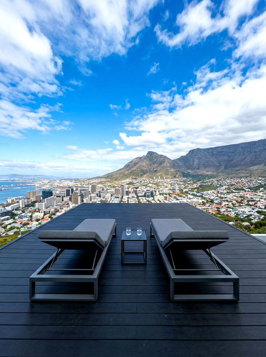 Minimalist Sky Deck - 30 stargazing backyard lounge ideas