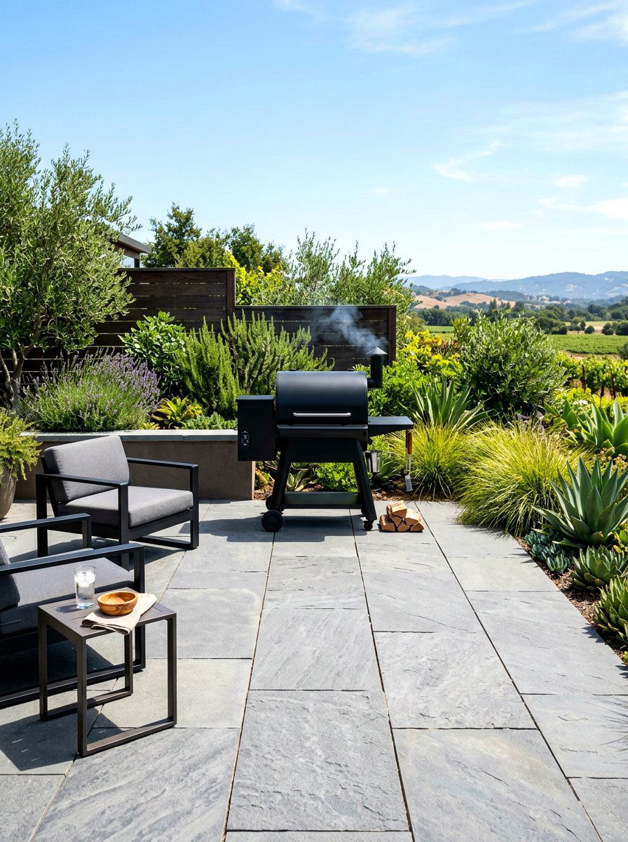 Minimalist Smoker Patio - 30 smoker patio corner ideas