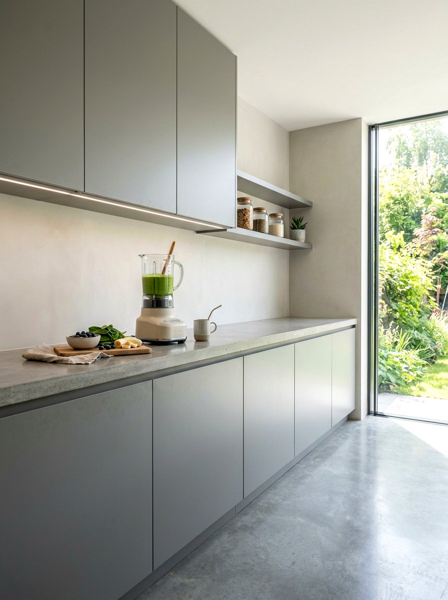 Minimalist Smoothie Prep Area - 30 smoothie nook kitchen ideas