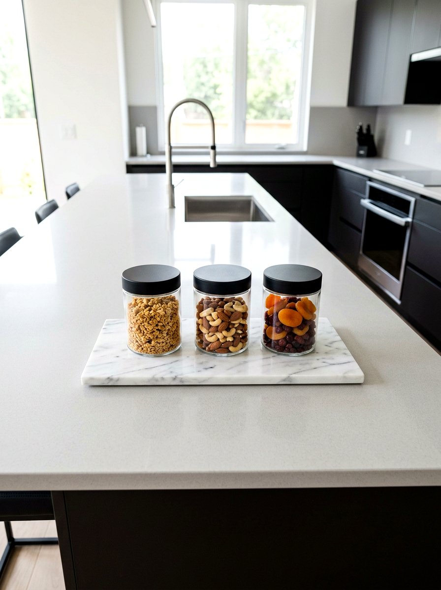 Minimalist Snack Counter - 30 snack station ideas