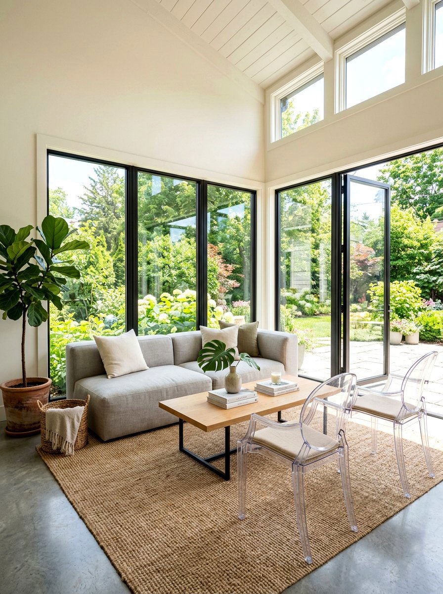 Minimalist Sunroom Furniture - 30 bright sunroom ideas