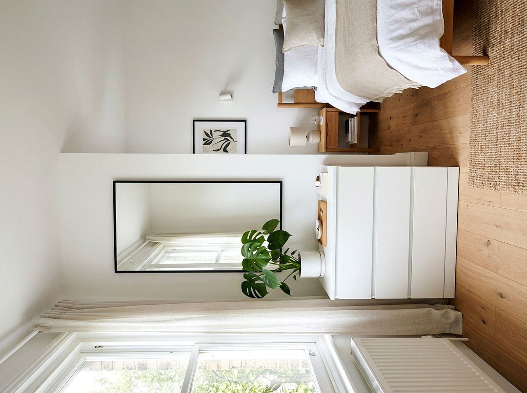 Minimalist Thin Frame Mirror - 30 mirror wall ideas