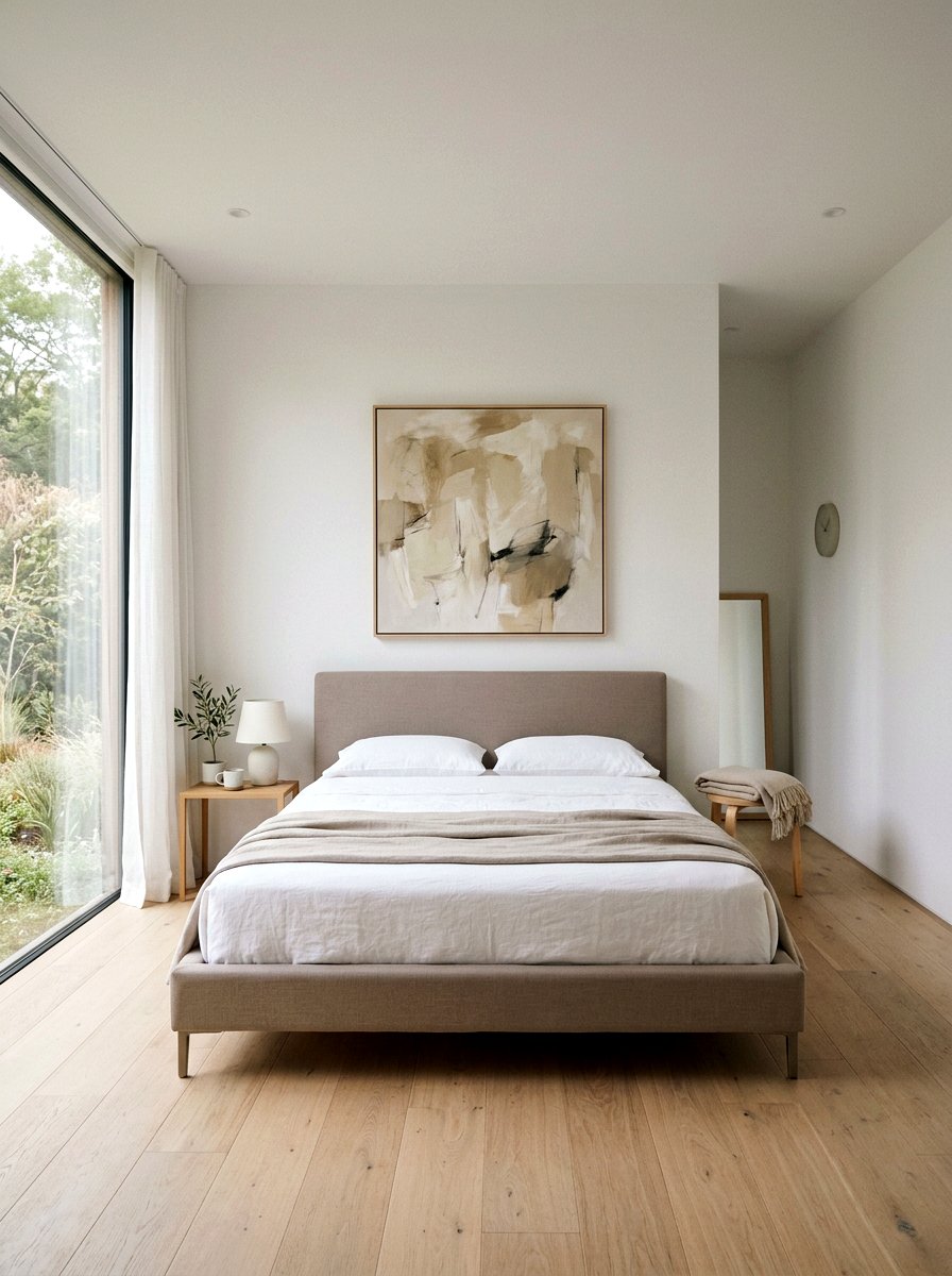 Minimalist Upholstered Bed - 30 upholstered bed ideas