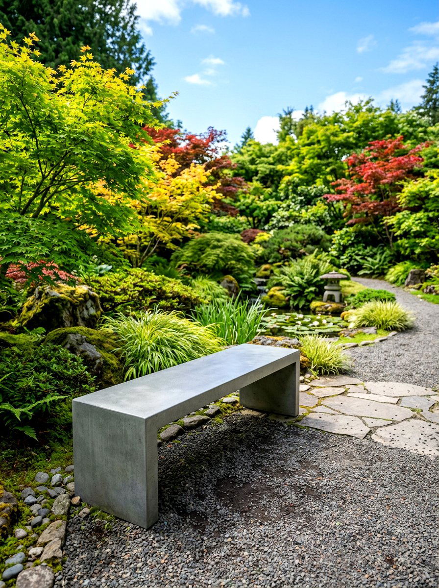 Minimalist Viewing Bench - 30 stargazing backyard ideas