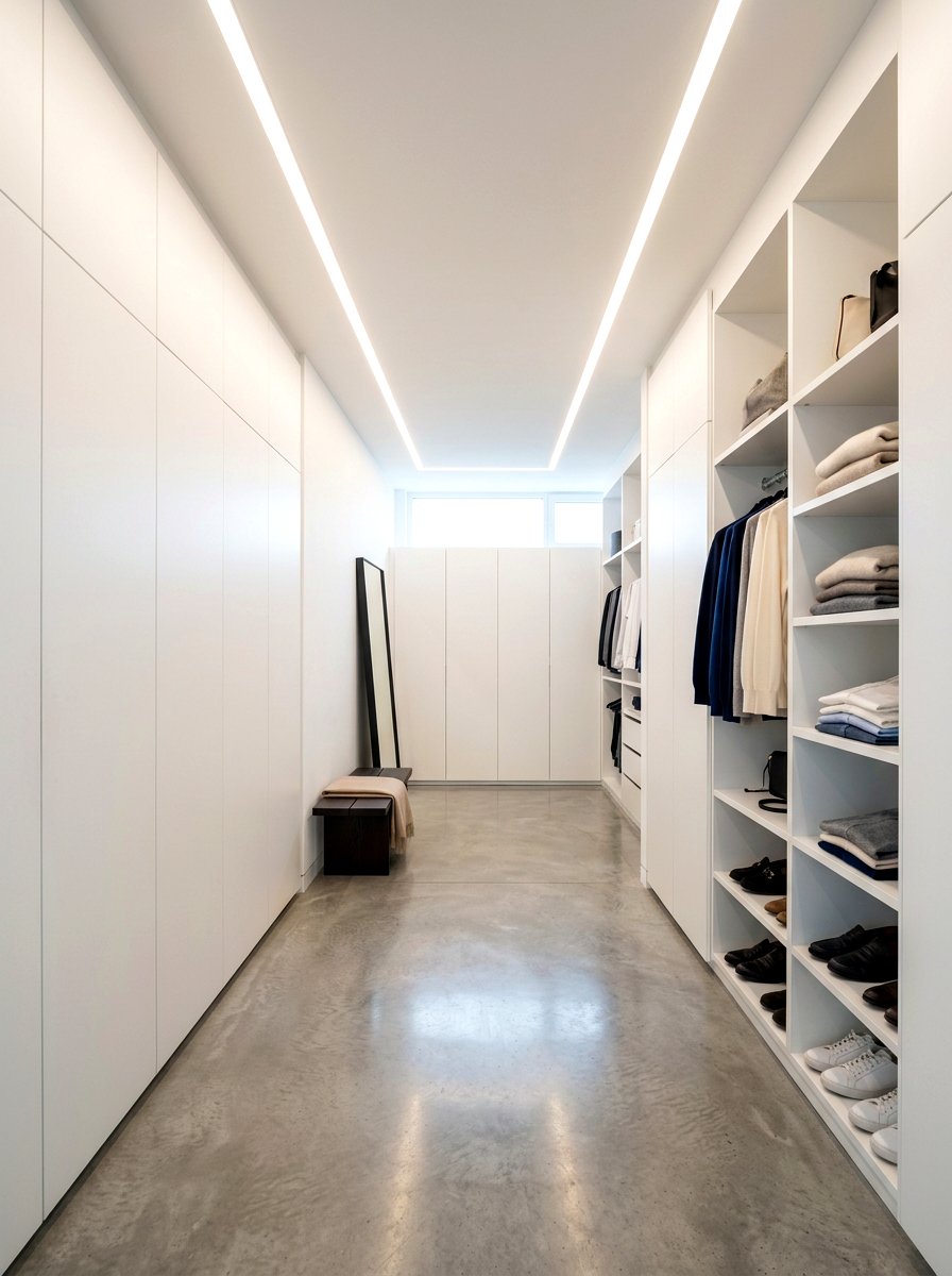 Minimalist Walk In Closet - 30 walk in closet ideas