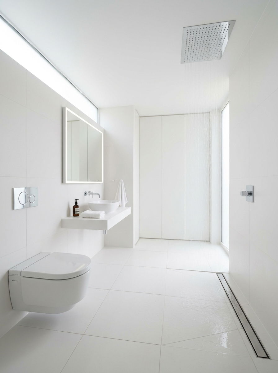 Minimalist Wet Room - 30 wet room bathroom ideas