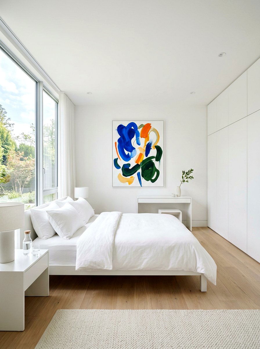 Minimalist White Bedroom - 30 white bedroom ideas
