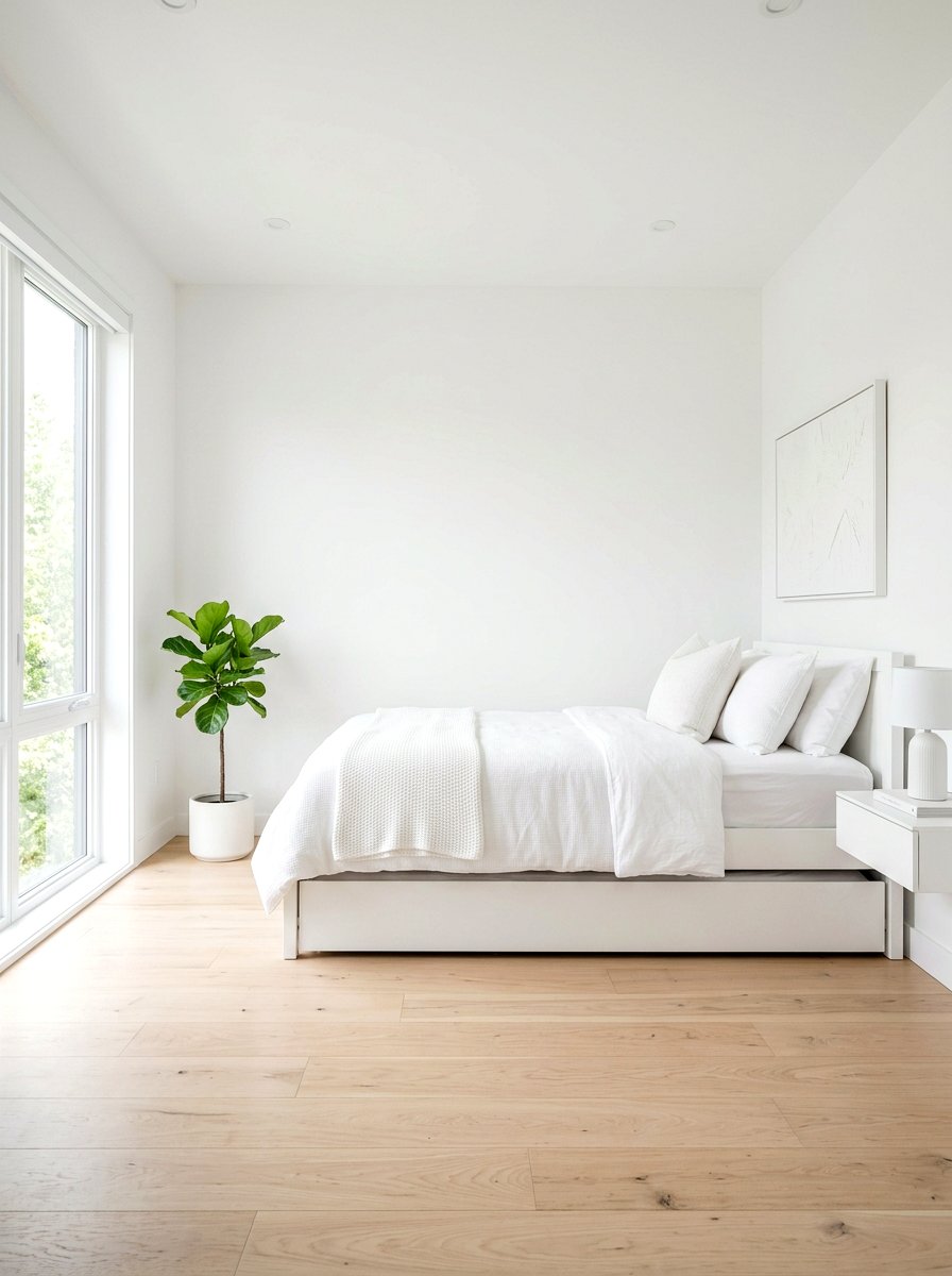 Minimalist White Trundle Bed - 30 trundle guest room ideas