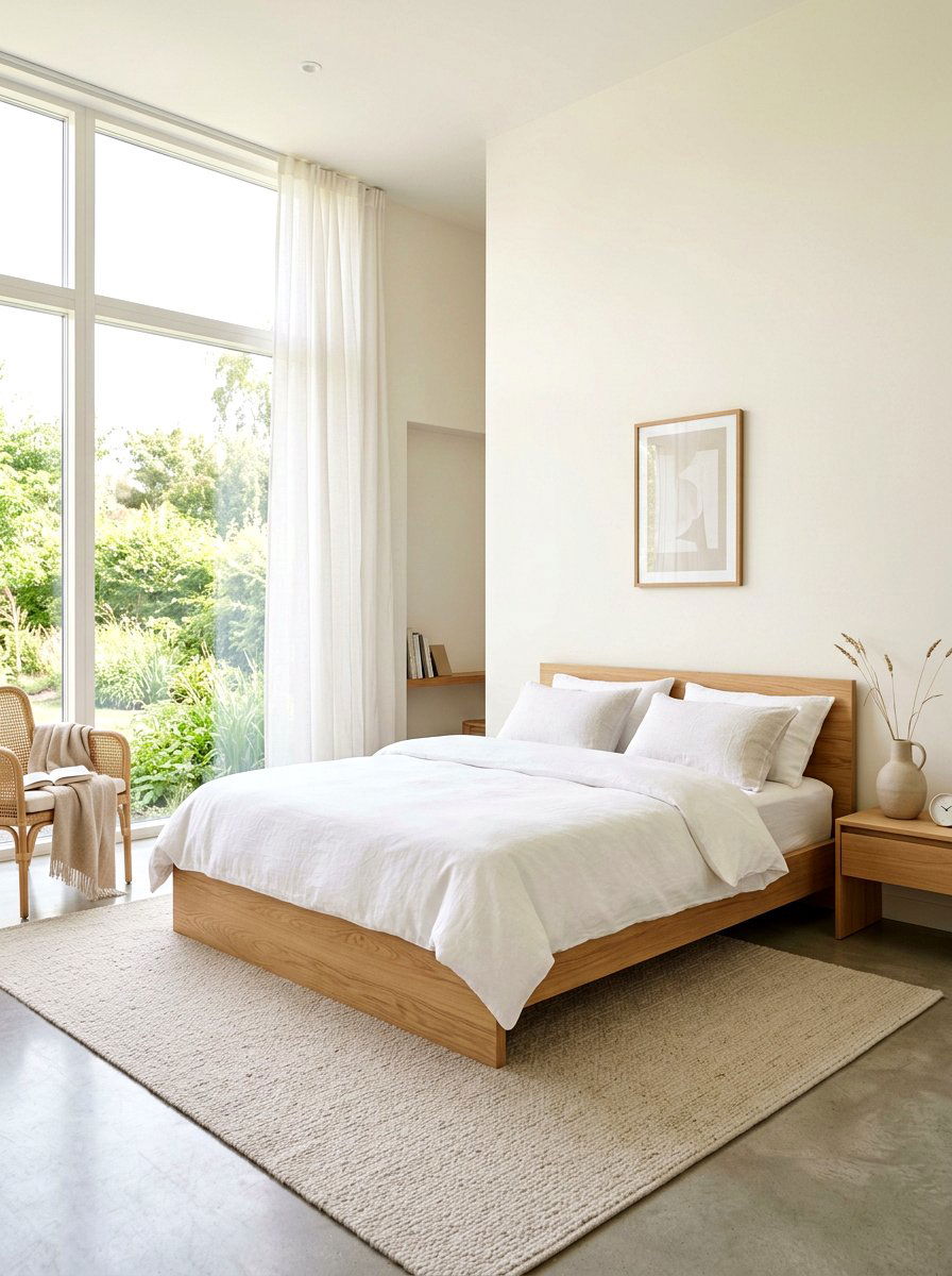 Minimalist Wood Platform Bed - 30 platform bed ideas