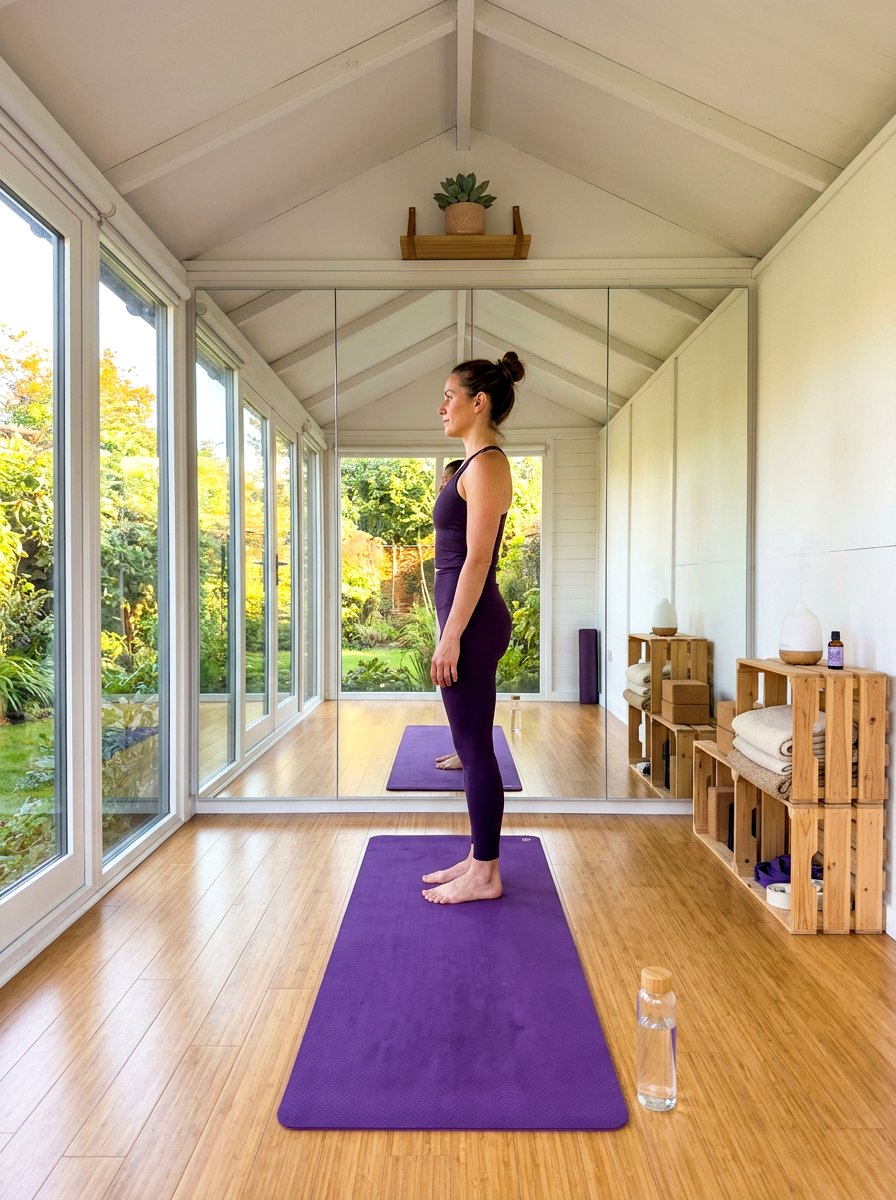 Minimalist Yoga Space - 30 she shed interior ideas