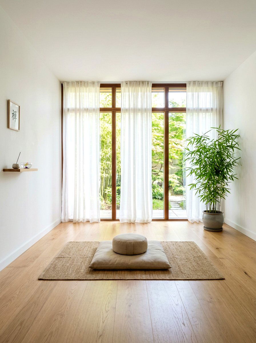 Minimalist Zen Room - 30 meditation room ideas