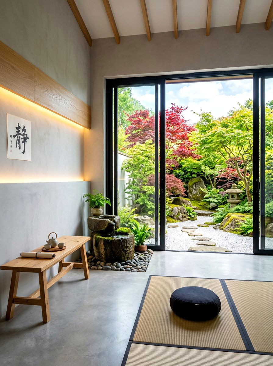 Minimalist Zen Studio - 30 she shed ideas
