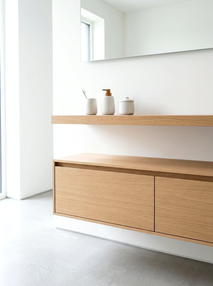 Minimalist bathroom cabinet layout - 30 organizing bathroom cabinets ideas