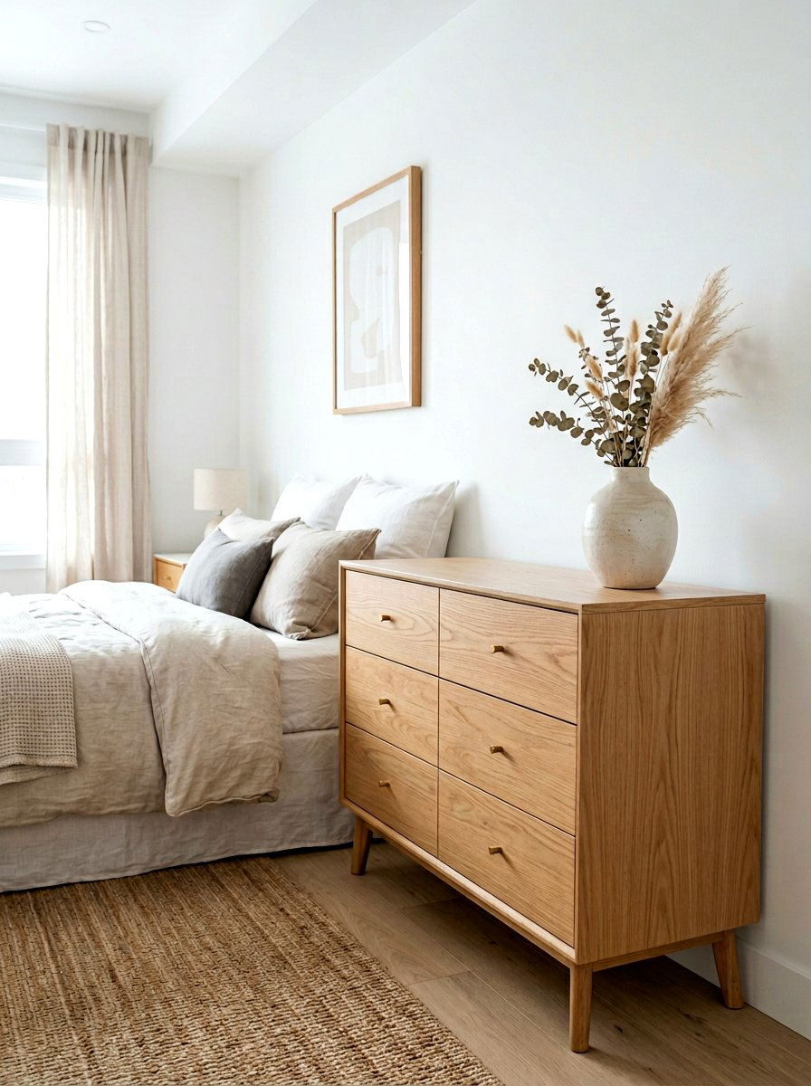 Minimalist bedroom dresser - 30 bedroom dresser styling ideas