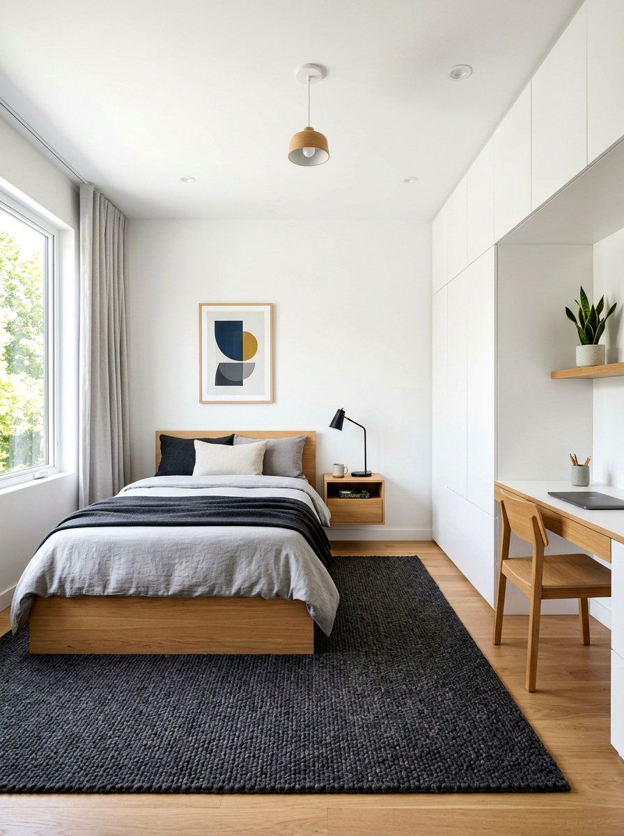 Minimalist boys bedroom - 30 boys bedroom decor ideas