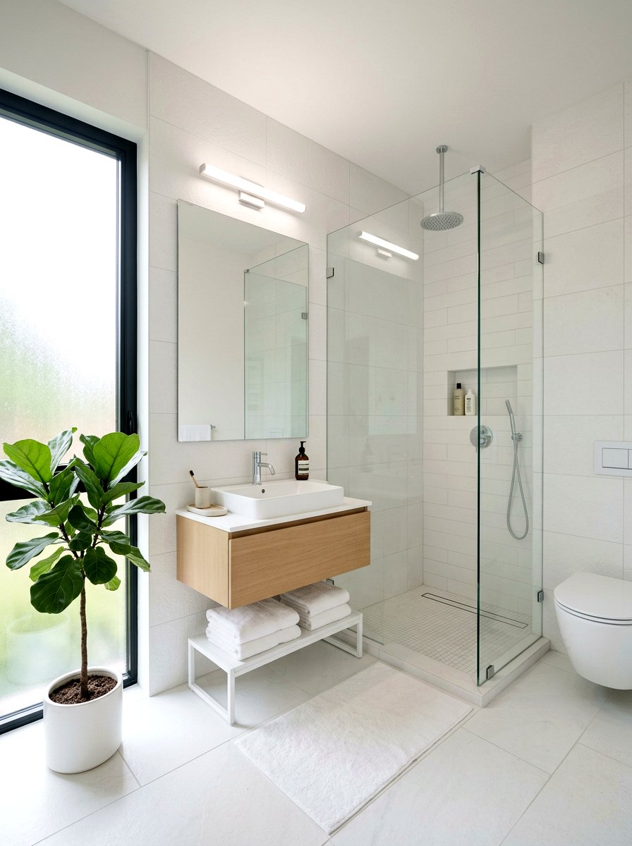 Minimalist classic bathroom - 30 Nancy Meyers bathroom ideas