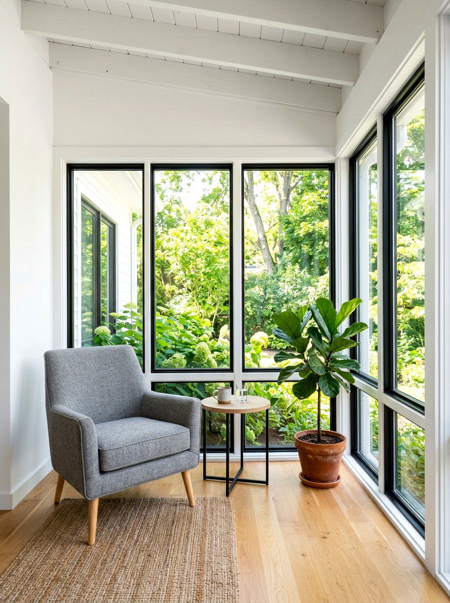 Minimalist enclosed porch - 30 enclosed porch ideas