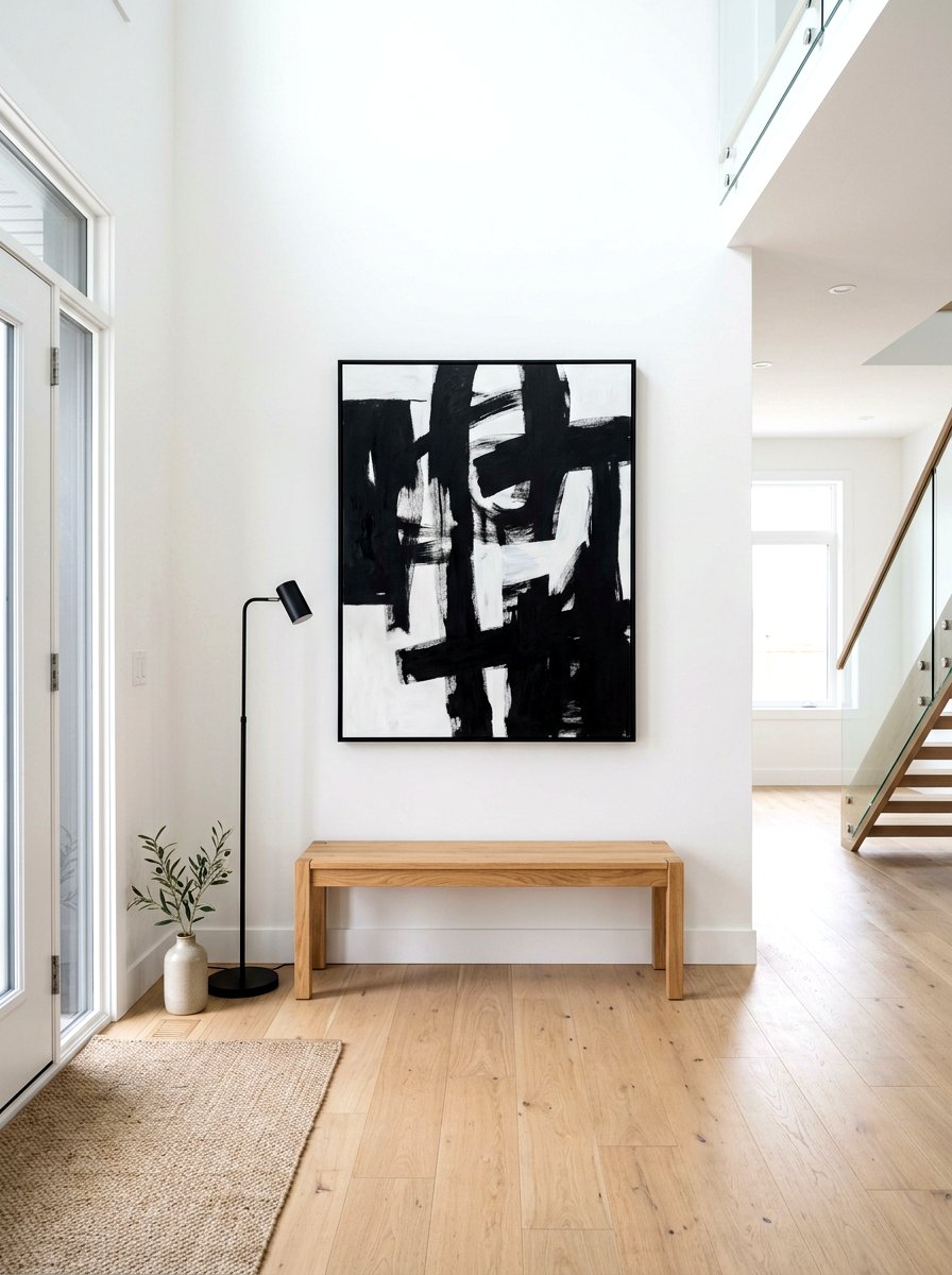 Minimalist foyer decor - 30 entryway ideas